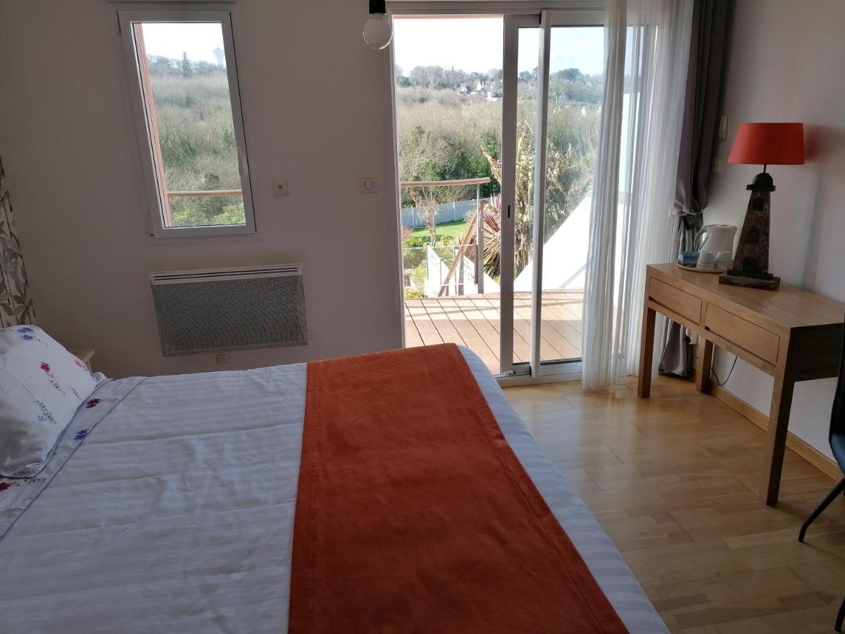 Bed and Breakfast Les Terrasses Du Ris Douarnenez Exteriér fotografie